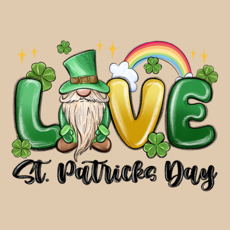 Love St. Patricks Day Gnome Heavyweight Sweatshirt by MaliasSmallBusiness | Teevron