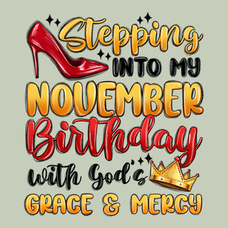 Stepping Into My November Birthday Long Sleeve Tee by MaliasSmallBusiness | Teevron