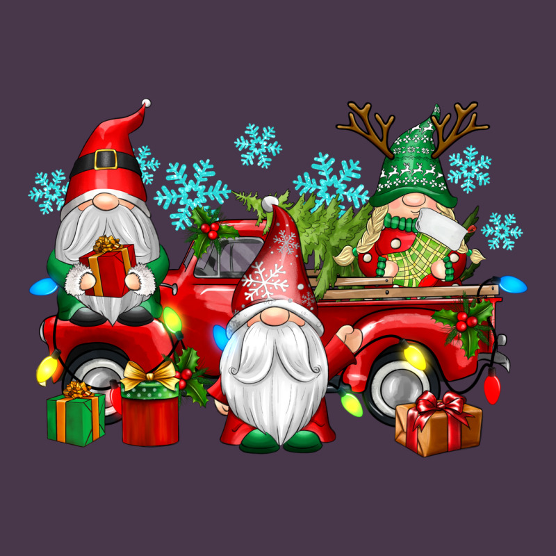 Christmas Gnome Truck Heavyweight Hoodie by texasbilliewilder | Teevron