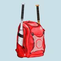 Red Bat Backpack Fa Element Ladies Tee | Teevron