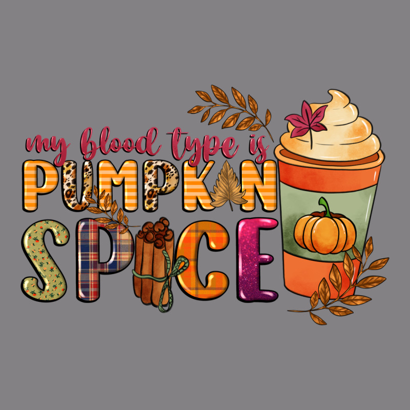 My Blood Type Is Pumpkin Spice Heavyweight Hoodie by NancyCooperArtShop | Teevron