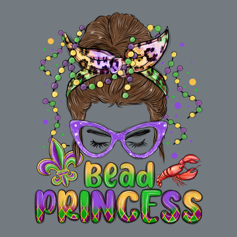 Bead Princess Messy Bun Mardi Gras Heavyweight Sweatshirt by MaliasSmallBusiness | Teevron