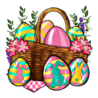 Easter eggs with basket Easter Day | Teevron