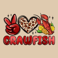 Peace Love Crawfish Heavyweight Sweatshirt | Teevron