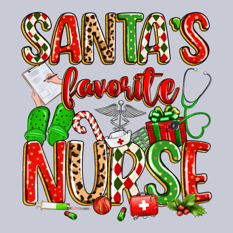 Santa's Favorite Nurse Heavyweight Hoodie by texasbilliewilder | Teevron
