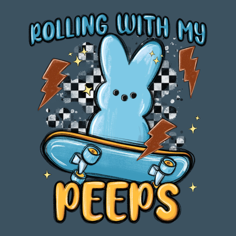 Skateboard Bunny Urban Heavy Tee by MaliasSmallBusiness | Teevron