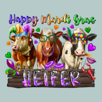 Happy Mardi Gras Heifer Heavy Core Tee | Teevron