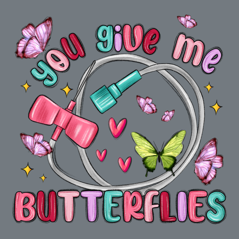You Give Me Butterflies Heavyweight Sweatshirt by MaliasSmallBusiness | Teevron