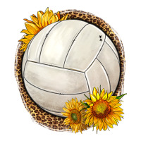 western volleyball with sunflower | Teevron