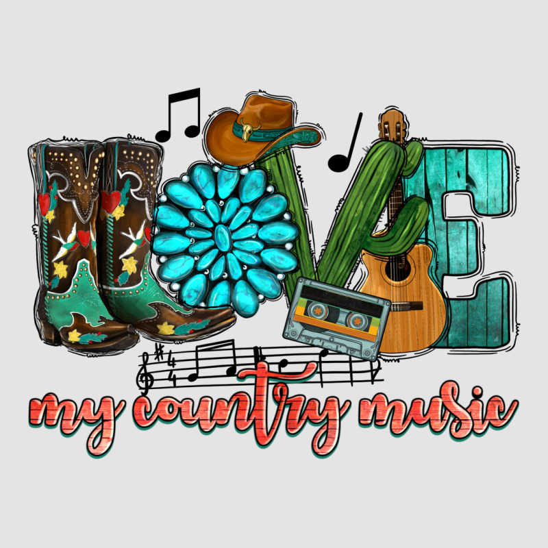 Western Love My Country Music Premium Sweatshirt by HowdyJamesFarm | Teevron