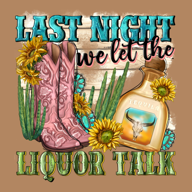 Last Night We Let The Liquar Talk Long Sleeve Tee by NancyCooperArtShop | Teevron
