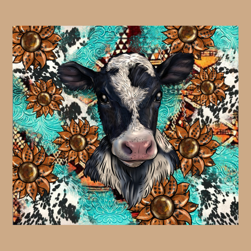 Western Black And White Cow Vintage Hoodie by BarkalooDesign | Teevron