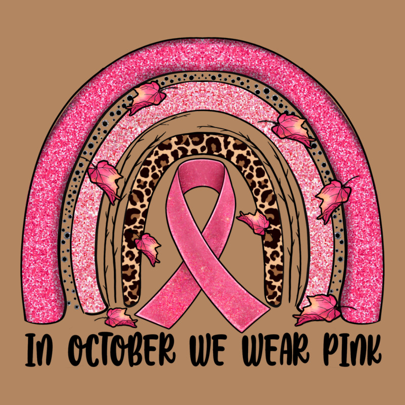 In October We Wear Pink Rainbow Long Sleeve Tee by JahusDesignShop | Teevron