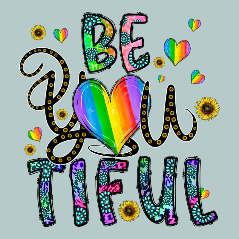 Be You Tiful Heavy Core Tee by CowhideDigitalArt | Teevron