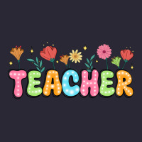 Custom Teacher Flowers Vintage Tee | Teevron