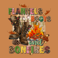 Flannels Boots And Bonfires Heavyweight Hoodie | Teevron