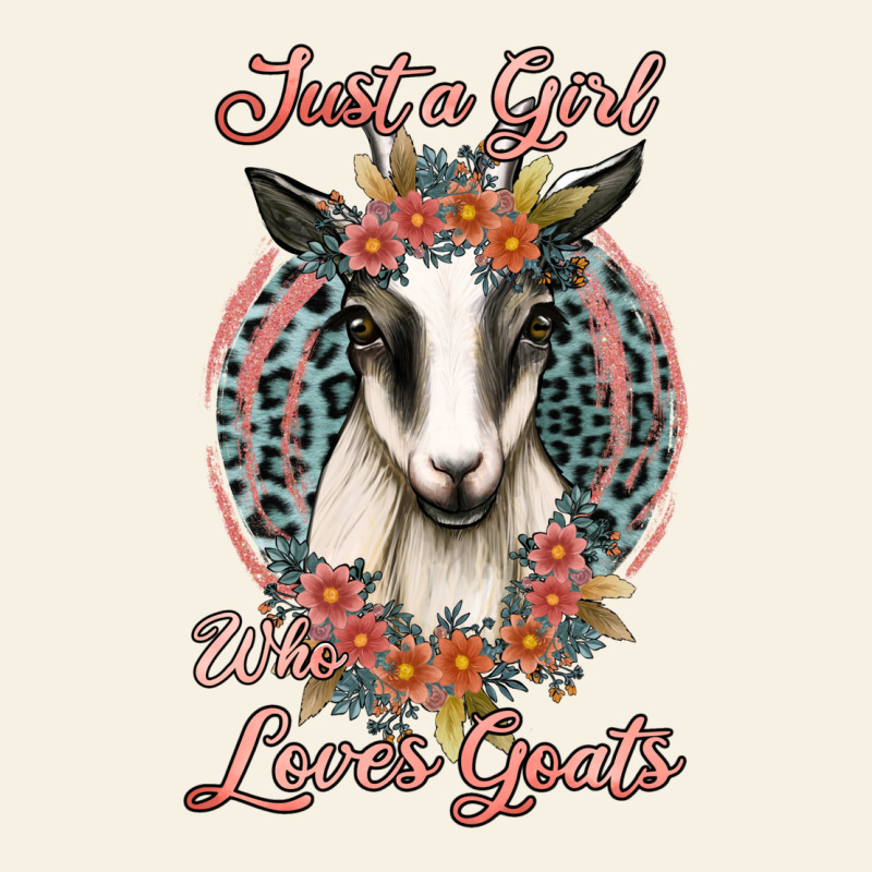 Just A Girl Who Loves Goats Vintage Tee by Jasminsmagicworld | Teevron