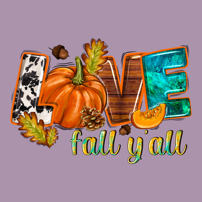 Love Fall Y'all Heavyweight Hoodie by NancyCooperArtShop | Teevron