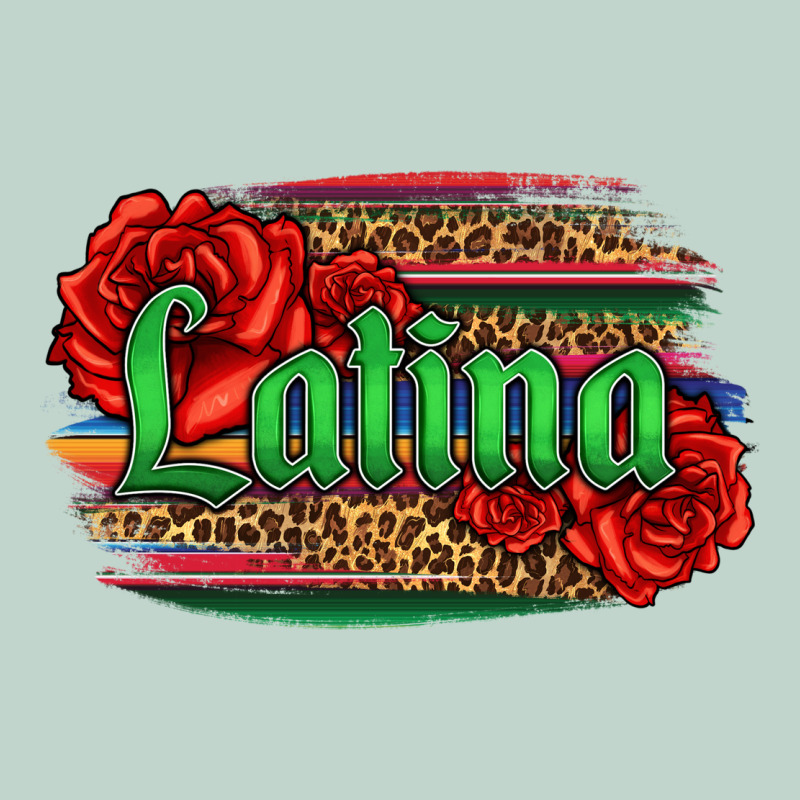 Latina With Serape And Roses Zipper Hoodie by Jasminsmagicworld | Teevron
