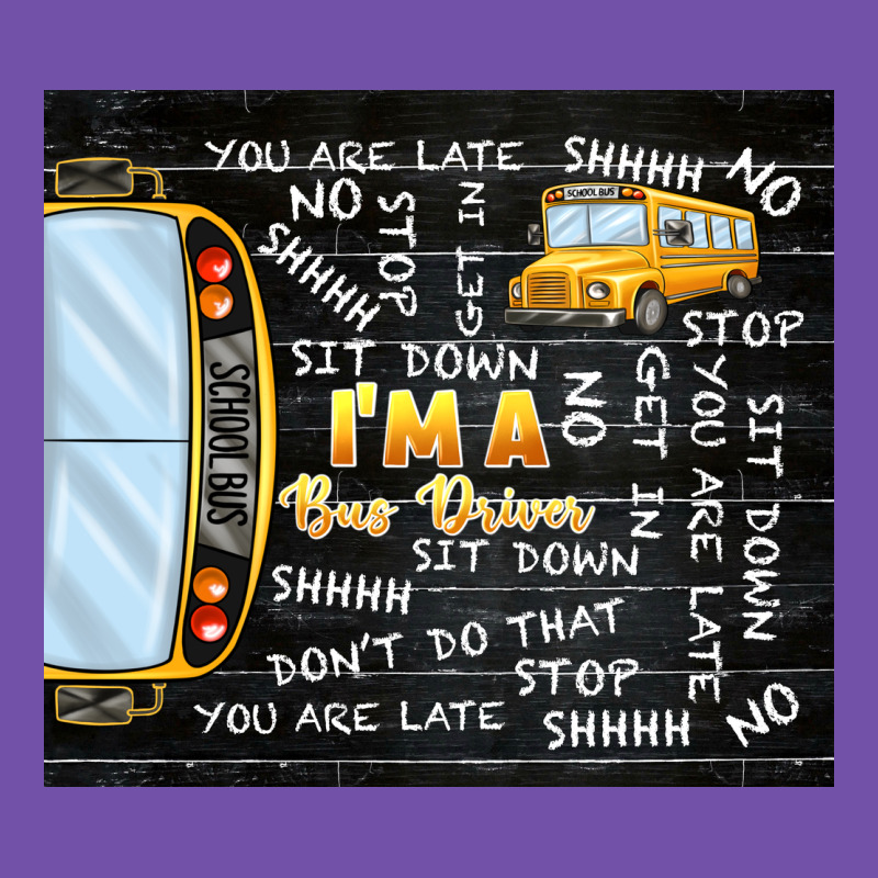 I'm A Bus Driver School Bus Black Premium Sweatshirt by TumblerDesignByShophia | Teevron