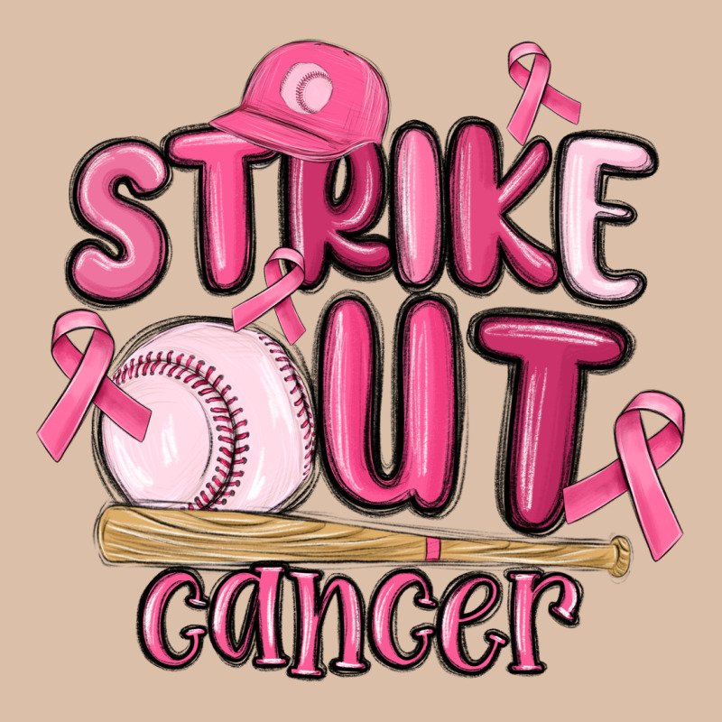 Strike Out Cancer Baseball Urban Heavy Tee by MaliasSmallBusiness | Teevron