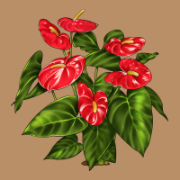 Anthurium Vintage Hoodie | Teevron