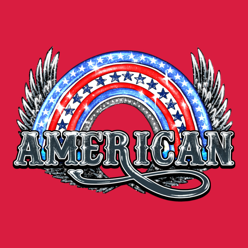 American Rainbow Premium Hoodie by HowdyJamesFarm | Teevron
