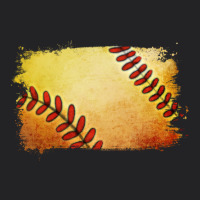 Softball Brushstroke Vintage Tee | Teevron