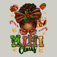 Mimi Claus Afro Messy Bun Heavyweight Hoodie | Teevron