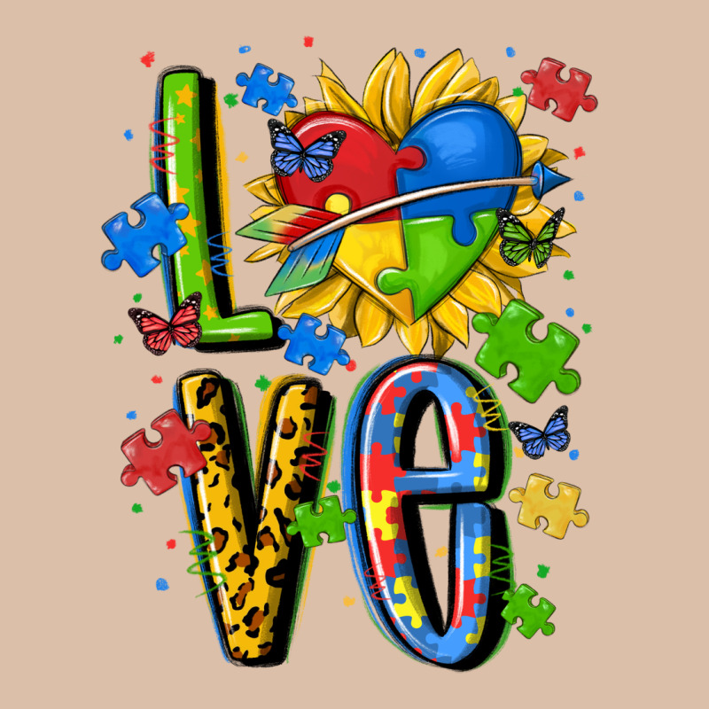 Autism Love Urban Heavy Tee by MaliasSmallBusiness | Teevron