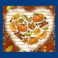 Fall Heart With Leopard Premium Sweatshirt | Teevron