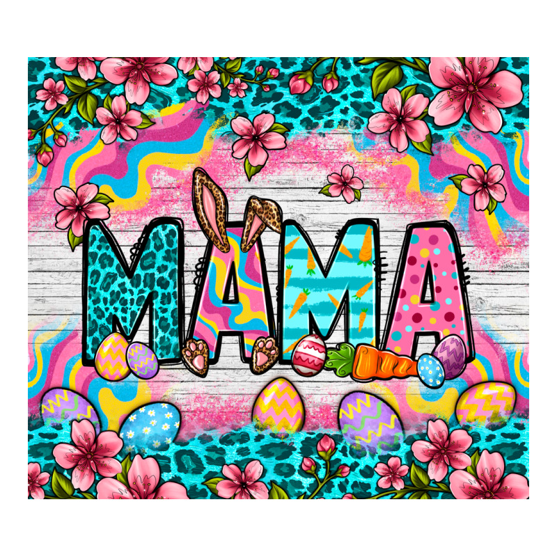 Easter Mama Leopard Tumbler Easter Day Ladies Tee by Neo Western | Teevron