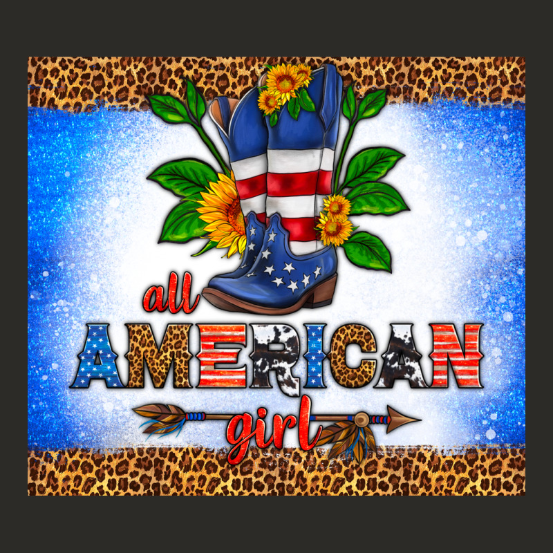 All American Girl Heavy Core Tee by HRA Design Shop | Teevron