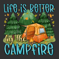 Life Is Better By The Camp Fire Urban Heavy Tee | Teevron
