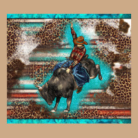Western Rodeo Bullfighter Serape Leopards Turquoise's Gliterrs Vintage Hoodie | Teevron