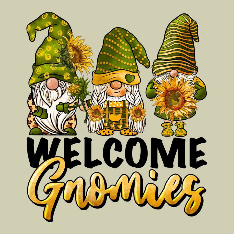 Welcome Gnomies Sunflowers Heavy Core Tee by BarkalooDesign | Teevron