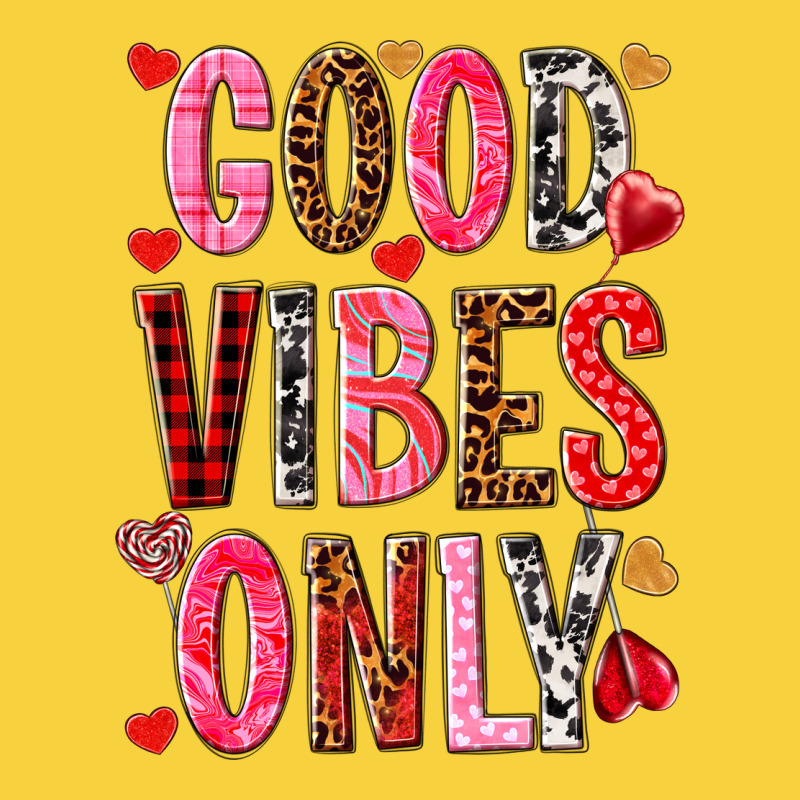 Good Vibes Only Valentine's Day Premium Sweatshirt by HowdyJamesFarm | Teevron