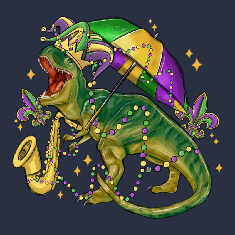 Mardi Gras Tree Rex Heavyweight Sweatshirt by MaliasSmallBusiness | Teevron