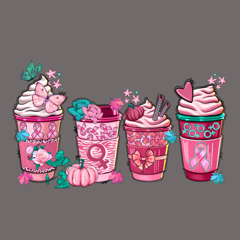 Breast Cancer Coffee Cups Urban Hoodie by FaDigitalArtStudio | Teevron