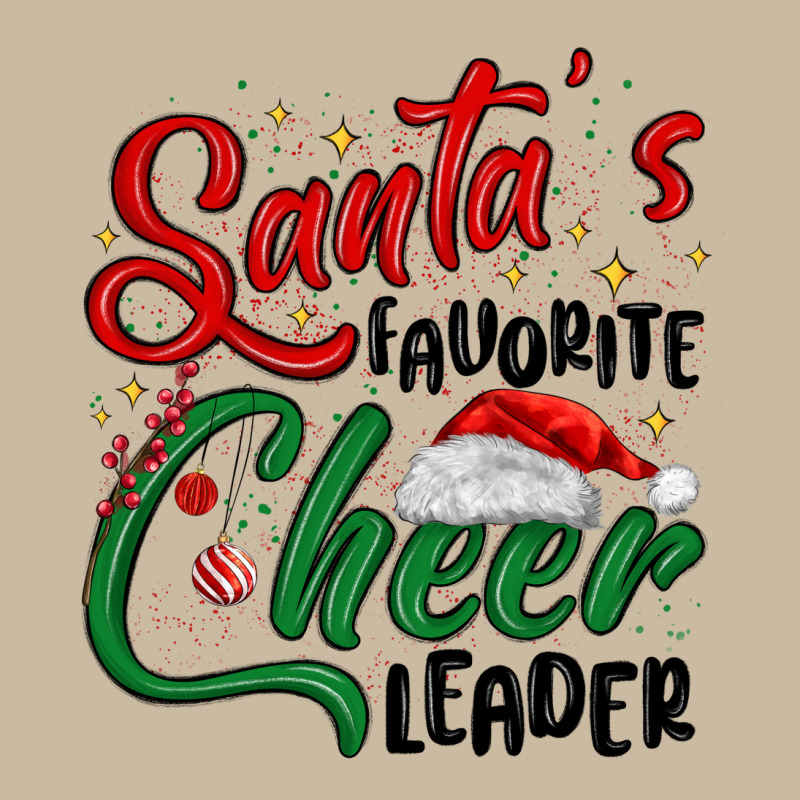 Santa S Favorite Cheer Leader Long Sleeve Tee by MaliasSmallBusiness | Teevron