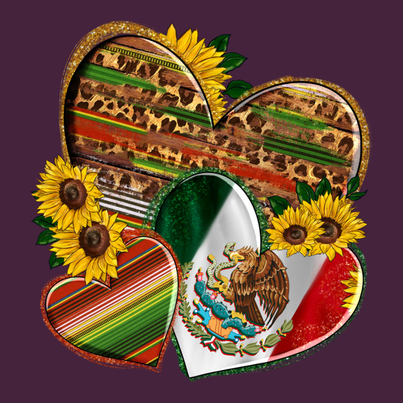 Mexico Heart And Sunflower Premium Tee by HRA Design Shop | Teevron