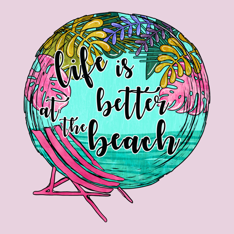 Life Is Better At The Beach Ladies Tee by JahusDesignShop | Teevron