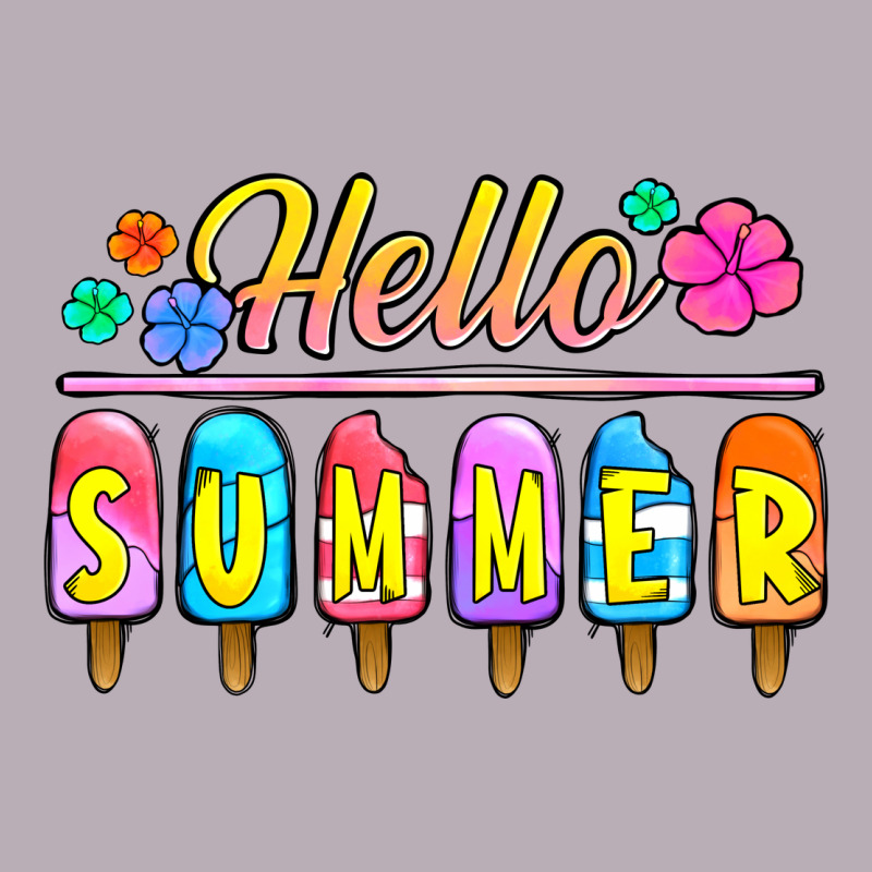 Hello Summer Popsicles Vintage Tee by Jasminsmagicworld | Teevron