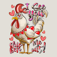 I See You Chicken Me Out Heavy Core Tee | Teevron