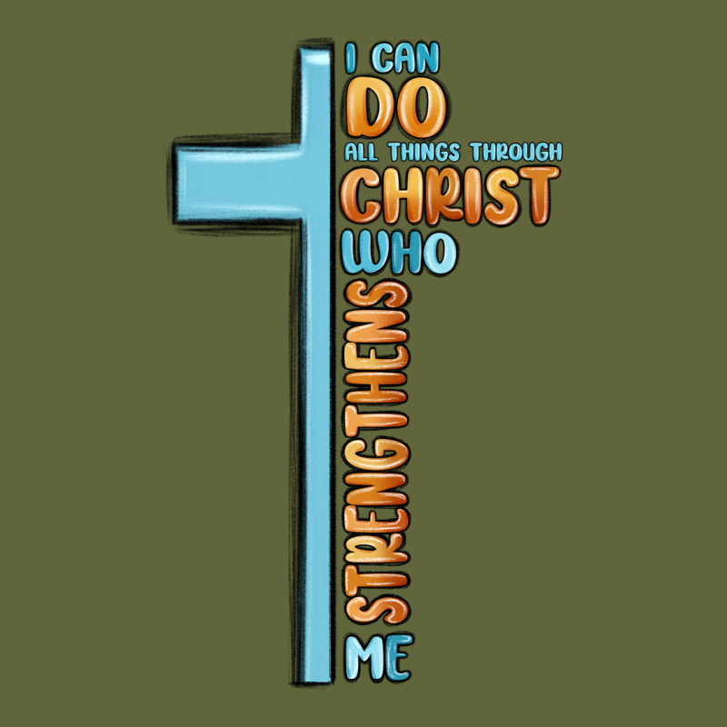I Can Do All Things Through Christ Who Strengthens Classic Tee by MaliasSmallBusiness | Teevron