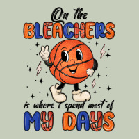 On The Bleachers Is Where I Spend Most Of My Days Long Sleeve Tee | Teevron