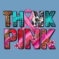Think Pink Cancer Ribbon Urban Heavy Tee | Teevron