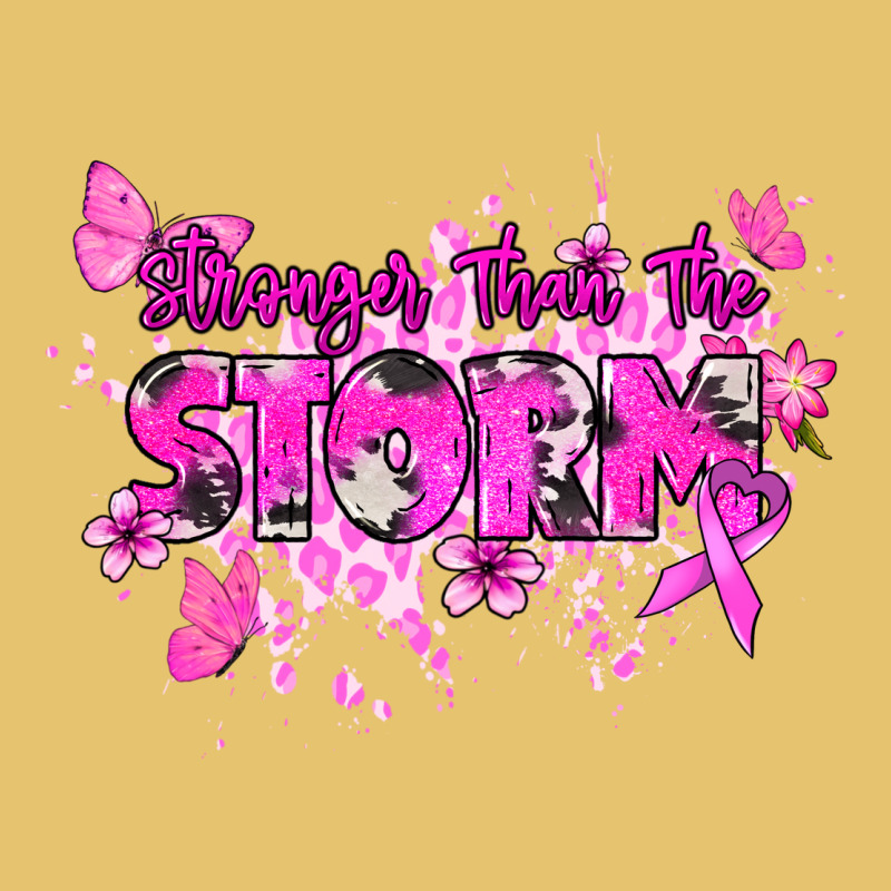 Stronger Than The Storm Cancer Awareness Premium Sweatshirt by HowdyJamesFarm | Teevron