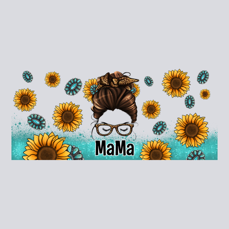 Western Mama Messy Bun Zipper Hoodie by Jasminsmagicworld | Teevron