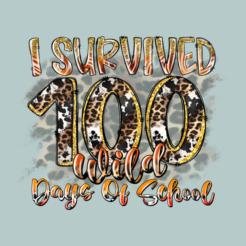 I Survived 100 Wild Days Of School Heavy Core Tee by RacoonDesign | Teevron